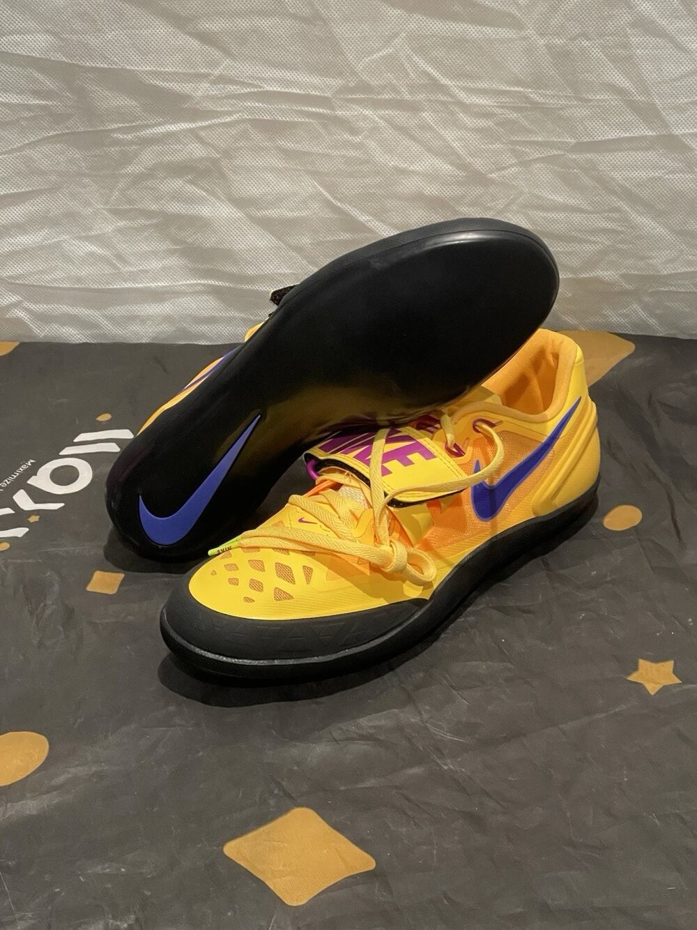 Nike Zoom Rotational 6 Throwing Shoes Citron Pulse Men's Size 8 FZ9606-800 NEW